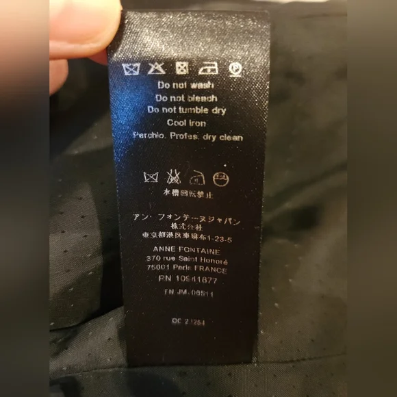 Anne Fonataine "Neve" Zip Up Wool Jacket - Picture 10 of 11